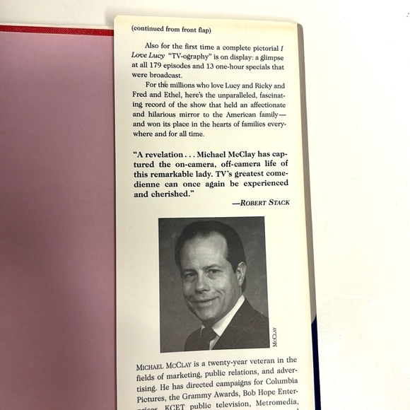 Book | Hardcover Large Book | Complete Picture History Of I LOVE LUCY Collector - Picture 6 of 10